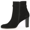 Bottine habillée noire à talon femme grande taille Shoesissime, vue intérieure
