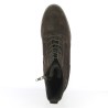 Bottine marron très chaude fourrée laine femme 42, 43, 44, 45 Shoesissime, vue dessus