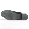 Emy - D2A80-02 Bottines à talon nubuck noir - Bottines Remonte grande taille - Shoesissime
