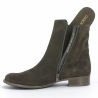 Angela - Gabor Brown Velvet Ankle Boots 8035.05.003 - Gabor Ankle Boots in Plus Sizes - Shoesissime