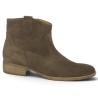 8038.02.001 Bottines santiag marron Gabor femme 8, 8.5, 9, 9.5 Shoesissime, vue profil