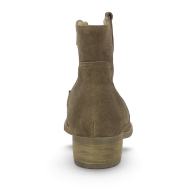 Bottines marron type santiag femme 42, 42.5, 43, 44 Gabor Shoesissime, vue arrière