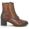 D2A80-24 Bottines camel à lacets Remonte grande taille femme Shoesissime, vue coté