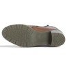 EMY - D2A80-24 Bottines cuir camel à lacets - Boots Remonte grande taille femme - Shoesissime