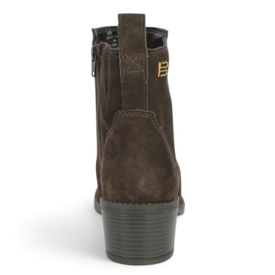Candice - Boots petit talon cuir marron - Bottines à talon femme 42, 43, 44, 45 - Shoesissime