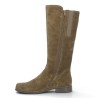 8023.04.002 Botte Gabor plate marron velours grande taille femme Shoesissime, vue intérieure