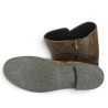 Andrea - Botte plate marron grande taille 8023.04.002 - Botte Gabor 8, 8.5, 9, 9.5 - Shoesissime