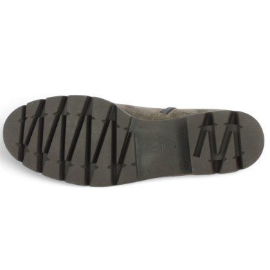 Etha - Bottines marron élastique et semelle épaisse 8018.01.002 - Gabor grande taille - Shoesissime