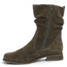 Bottine bout rond velours marron Gabor grande pointure femme Shoesissime, vue intérieure