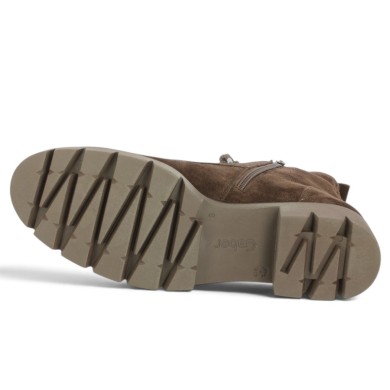 Justine - Boots marron tendance Gabor 8018.02.008 - Bottine Gabor grande pointure - Shoesissime