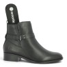 Bottine noire femme Remonte semelle amovible D3U72-00  Shoesissime, vue détails