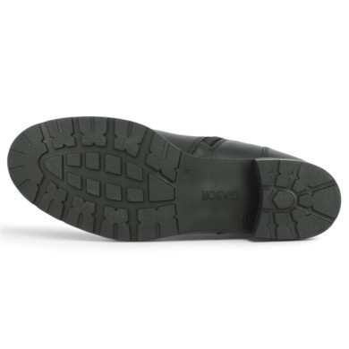 Nala - Bottine noire à lacets et talon 8011.01.001 - Boots Gabor grande pointure - Shoesissime