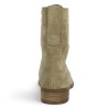 Tessa - Boots plate Gabor beige à lacets 8035.01.002 - Chaussures Gabor grande pointure - Shoesissime