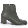 8059.02.004 Bottine cuir à talon marron foncé Gabor 8, 8.5, 9, 9.5 Shoesissime, vue profil