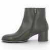 Bottine à talon femme cuir marron foncé Gabor grande pointure Shoesissime, vue intérieure