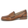 Mocassin femme marron clair 42, 43, 44, 45 semelle amovible Shoesissime, vue intérieure