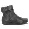 Violet 02 Black bottine noir Josef Seibel femme grande taille Shoesissime, vue coté