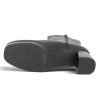 Augusta - Black Platform Ankle Boots in Large Sizes - Women's Large-Size Ankle Boots - Shoesissime