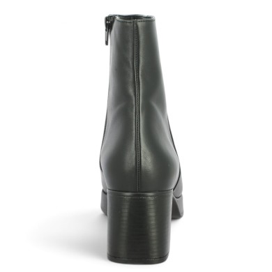 Augusta - Platform ankle boot with black heel - Plus Size Boots - Shoesissime