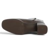Augusta - Camel-brown platform bootie - Boots - Shoesissime