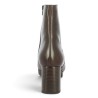 Augusta - Boots plateforme cuir marron - Bottines plateforme 42, 43, 44, 45 - Shoesissime