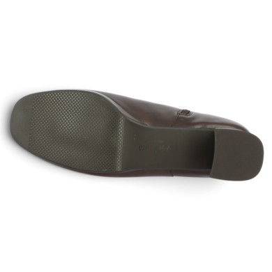 Augusta - Boots plateforme cuir marron - Bottines plateforme 42, 43, 44, 45 - Shoesissime