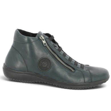 D1E70-14 - Navy blue sneakers with removable insoles - Remonte sneakers sizes 42, 43, 44, 45 - Shoesissime