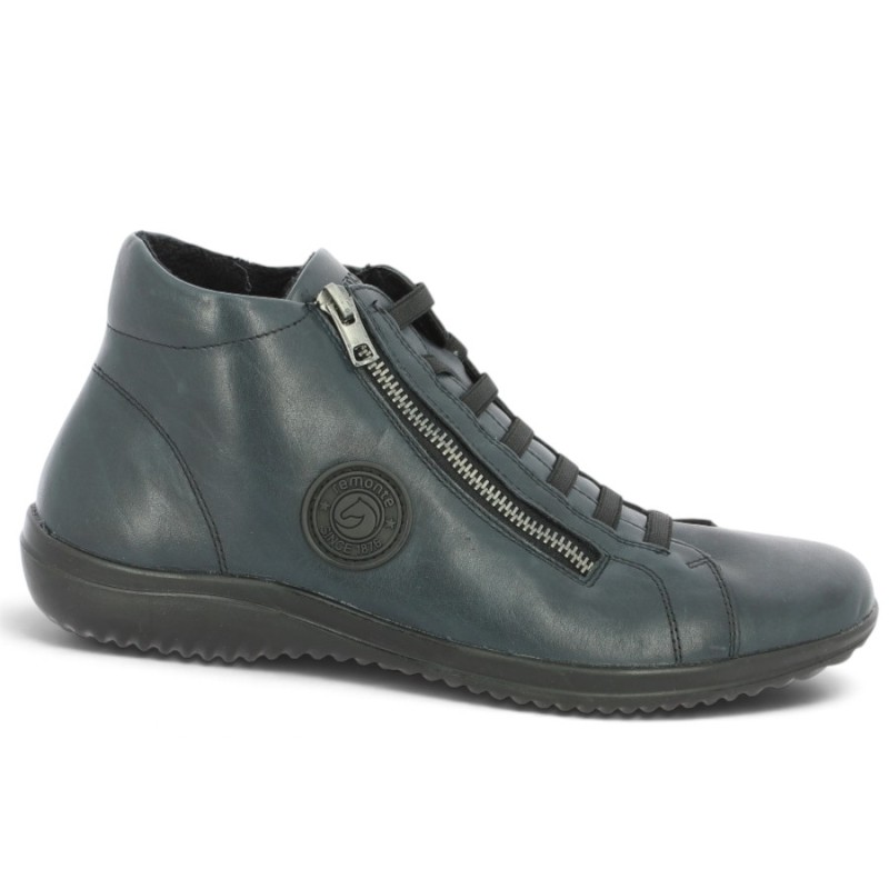 D1E70-14 - Navy blue sneakers with removable insoles - Remonte sneakers sizes 42, 43, 44, 45 - Shoesissime
