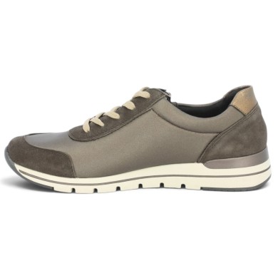 Baskets femme marron souple 42, 43, 44, 45 Shoesissime, vue intérieure