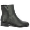 D3U73-00 Bottine noire plate habillée Remonte 42, 43, 44, 45 Shoesissime, vue coté