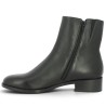 Bottine cuir noir petit talon femme Remonte Shoesissime 42, 43, 44, 45, vue intérieure