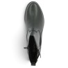 Boots noire petit talon Remonte femme grande taille Shoesissime, vue dessus
