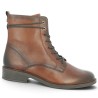 Chris - Camel Leather Lace-Up Ankle Boots D2W80-24 - Remonte Ankle Boots Sizes 42, 43, 44, 45 - Shoesissime