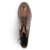Chris - Camel Leather Lace-Up Ankle Boots D2W80-24 - Remonte Ankle Boots Sizes 42, 43, 44, 45 - Shoesissime