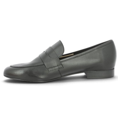 Eloise - Women's Fine Leather Loafers, Sizes 42, 43, 44, 45 - Large-Size Loafers - Shoesissime