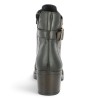 Cassandre - D2A77-25 Bottine à talon et lacets marron fantaisie - Bottines Remonte 42, 43, 44, 45 - Shoesissime