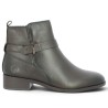 D3U72-25 Bottine Remonte cuir marron femme 42, 43, 44, 45 Shoesissime, vue coté