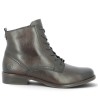 Khadija - D0F83-25 Remonte Flat Lace-Up Ankle Boots - Brown Women's Plus-Size Ankle Boots - Shoesissime
