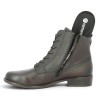 Khadija - D0F83-25 Remonte Flat Lace-Up Ankle Boots - Brown Women's Plus-Size Ankle Boots - Shoesissime