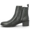 boots petit talon cuir noir femme grande taille Shoesissime, vue intérieure
