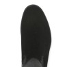 D3U70-00 Botte Remonte plate velours noir grande taille femme Shoesissime, vue dessus