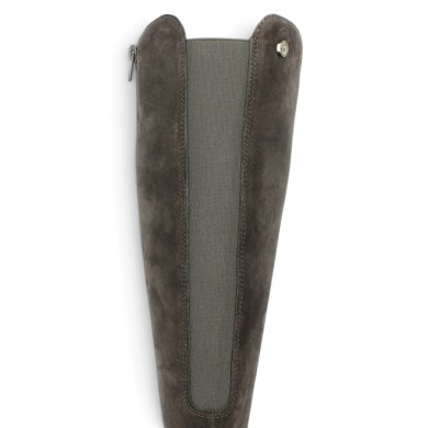 Botte femme marron à talon Remonte grande taille Shoesissime, vue arrière