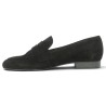 Mocassin noir fin grande taille femme Shoesissime, vue intérieure