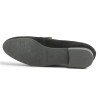 Eloise - Black Velvet Loafers, sizes 42, 43, 44, 45 - Women's Plus-Size Loafers - Shoesissime