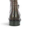Aldo - D2W77-25 Botte Remonte marron boucle cheville - Botte grande taille femme - Shoesissime