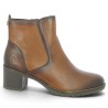 D2A81-24 Bottine Remonte à talon marron clair 42, 43, 44, 45 femme Shoesissime, vue profil