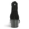 Estelle - D2A81-02 Bottine noire à talon confortable - Bottines Remonte grande pointure femme - Shoesissime