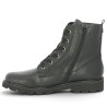 D3S71-00 Boots noire à lacets grande pointure femme Remonte Shoesissime, vue intérieure
