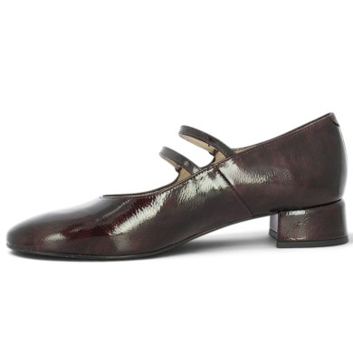 Escarpin petit talon brides femme grande taille 42, 43, 44, 45 Shoesissime, vue intérieure