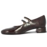 Escarpin petit talon brides femme grande taille 42, 43, 44, 45 Shoesissime, vue intérieure